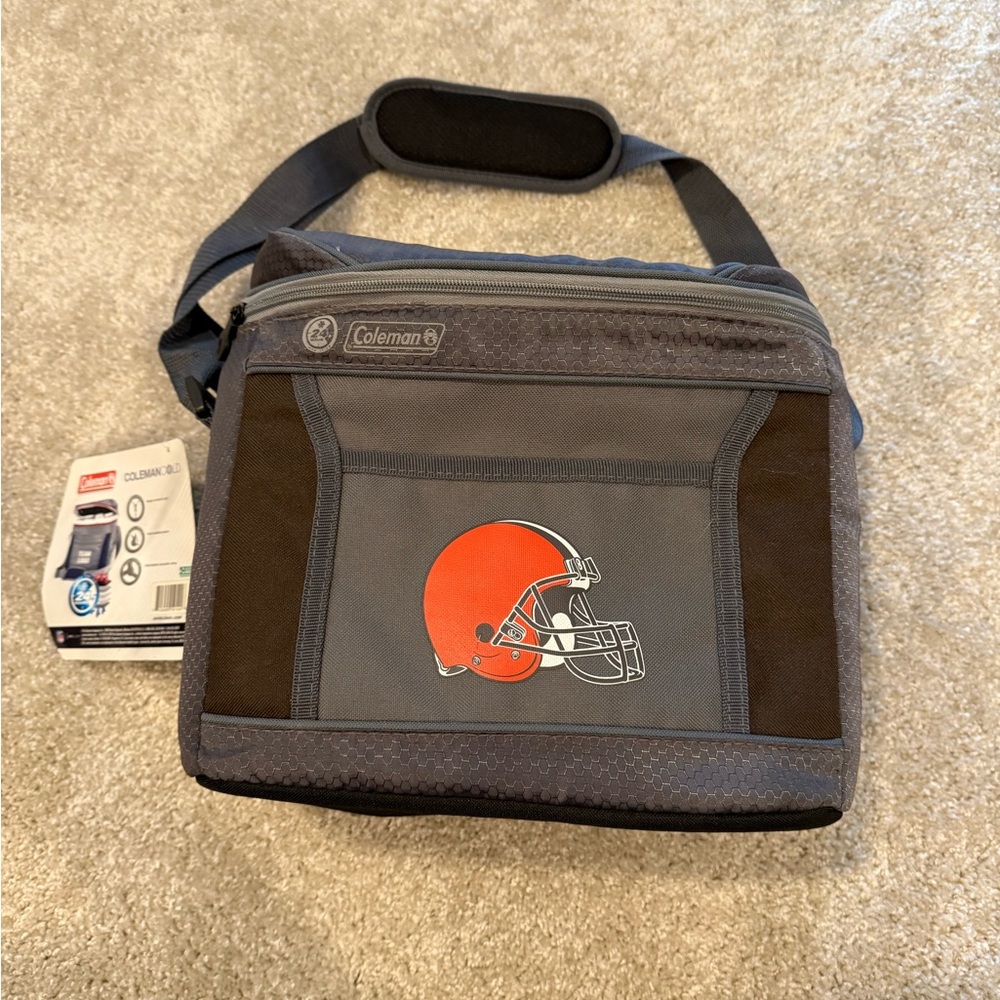 Coleman Gray Cleveland Browns Insulated Bag
